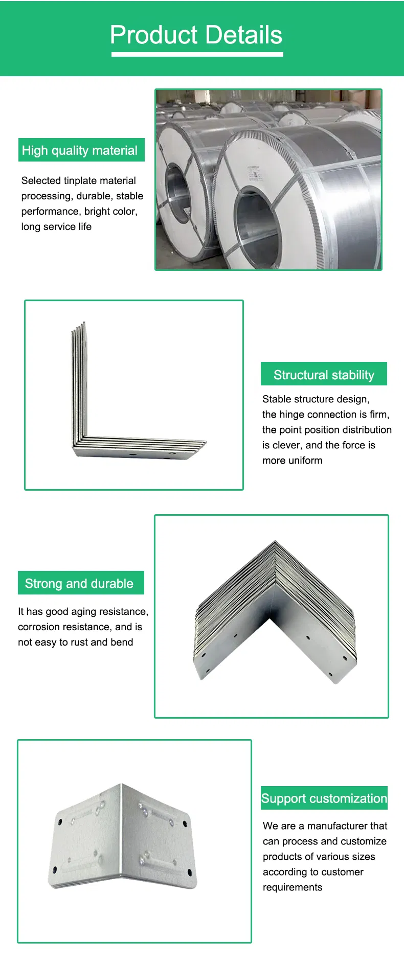 Right Angle Iron Details