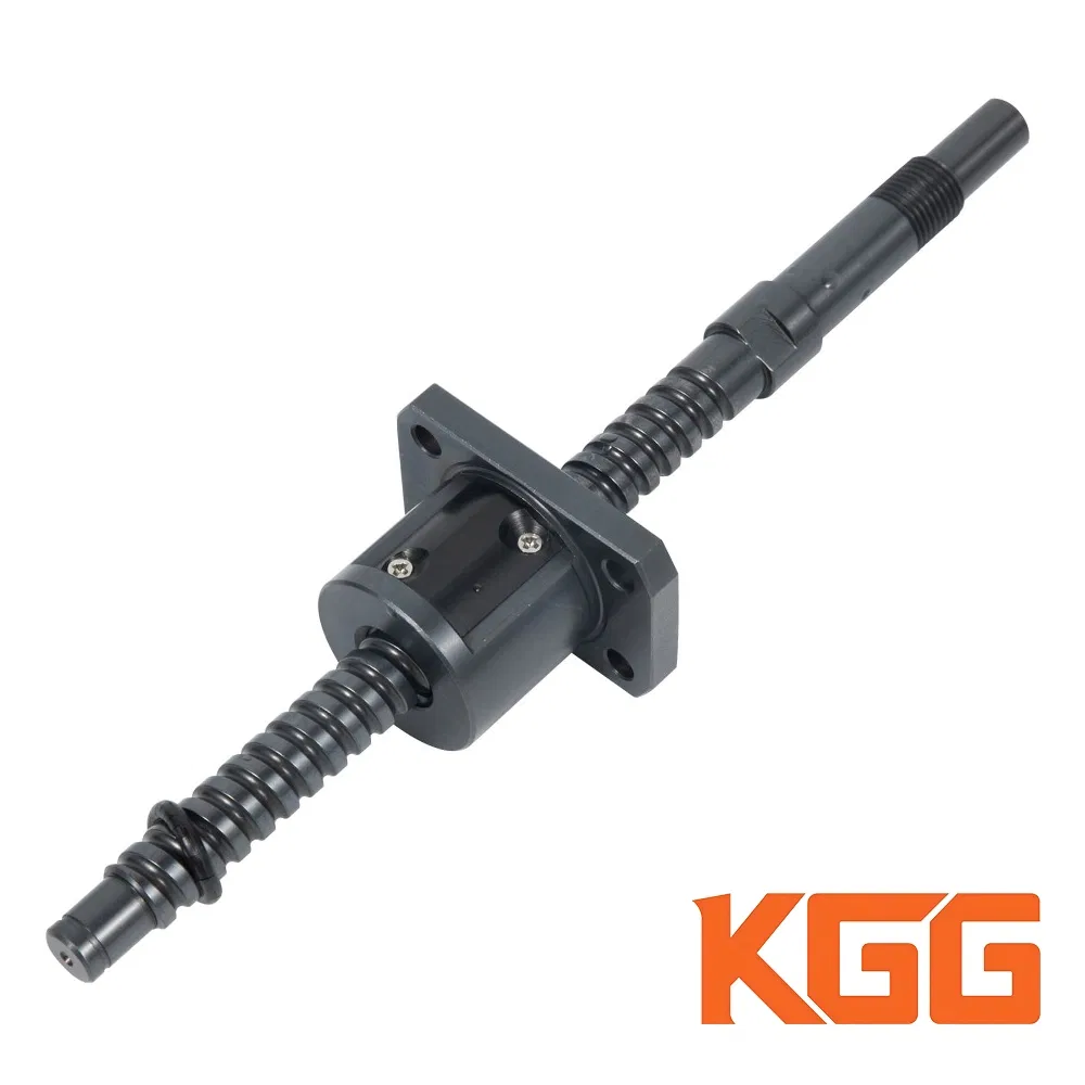 Kgg Precision Ground 6mm Thread Ball Screw for Nc Machine Tools (GG Series, Lead: 2mm, Shaft: 6mm)