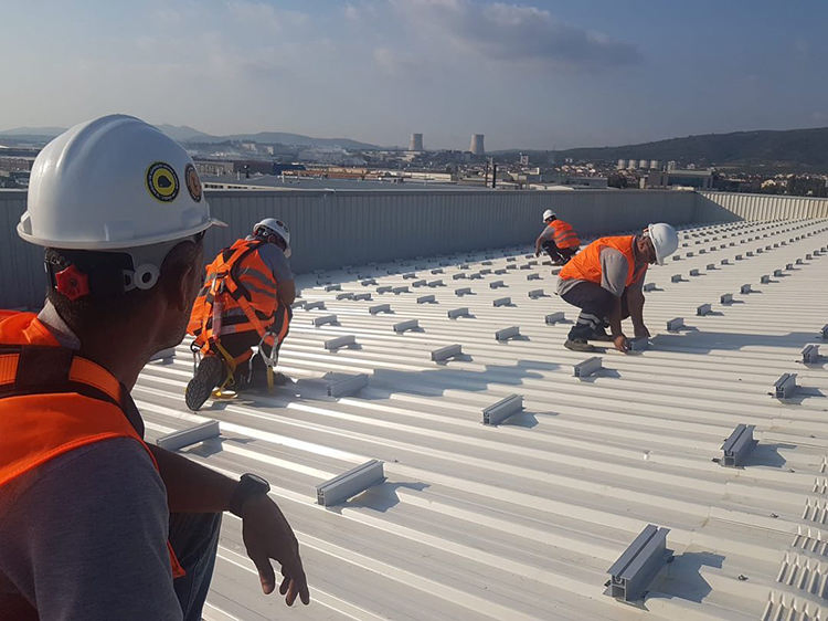 Solar Roof Mounting Bracket Aluminium Mini Rail for Roof Solar System Cheap Durable