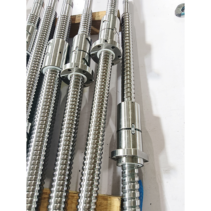Factory Custom Stainless Steel Lead Screw C3/C5/C7 High Precision Double Nut Ball Screw Sfu Dfu Sfs Sfy Sfe Sfi Rolled Ground Ballscrew Assembly for CNC Machine