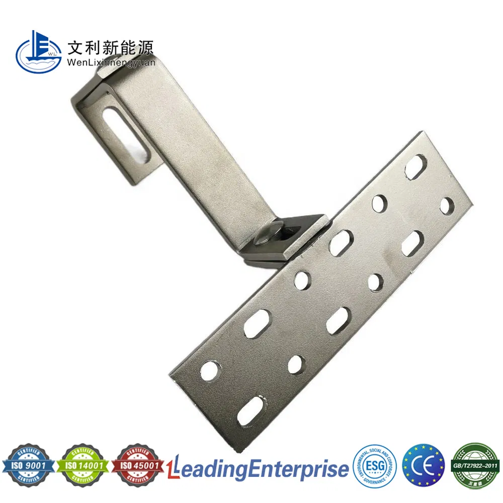 High Quality Factory Direct Photovoltaic Stainless Steel Bracket Metal Solar Tile Roof Hook for Solar Panel Mounting