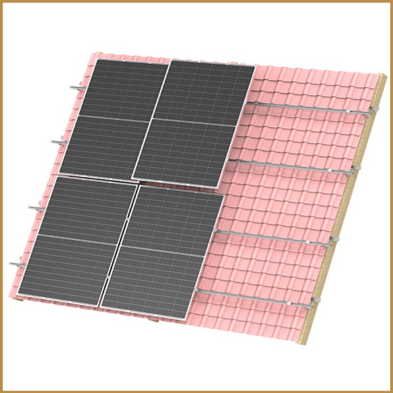 Heavy-Duty Aluminum Solar Panel Mounting Bracket for off-Grid Use