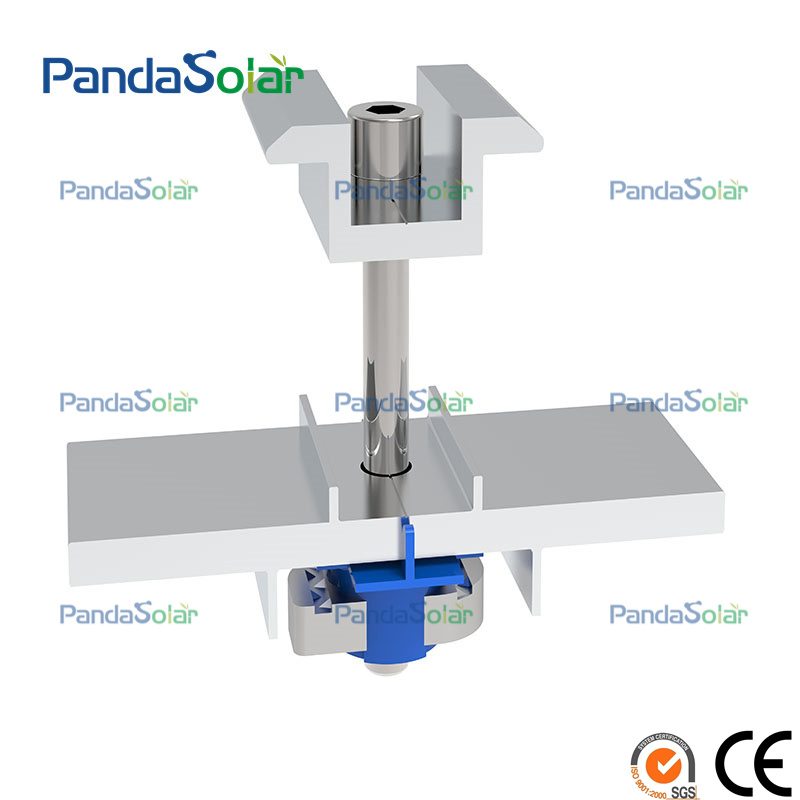 Durable Galvanized Steel Solar Rail Solar Ground Solar Mounting System Rack Rails