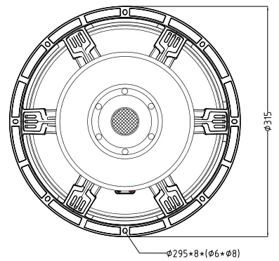 MID Range Woofer Driver