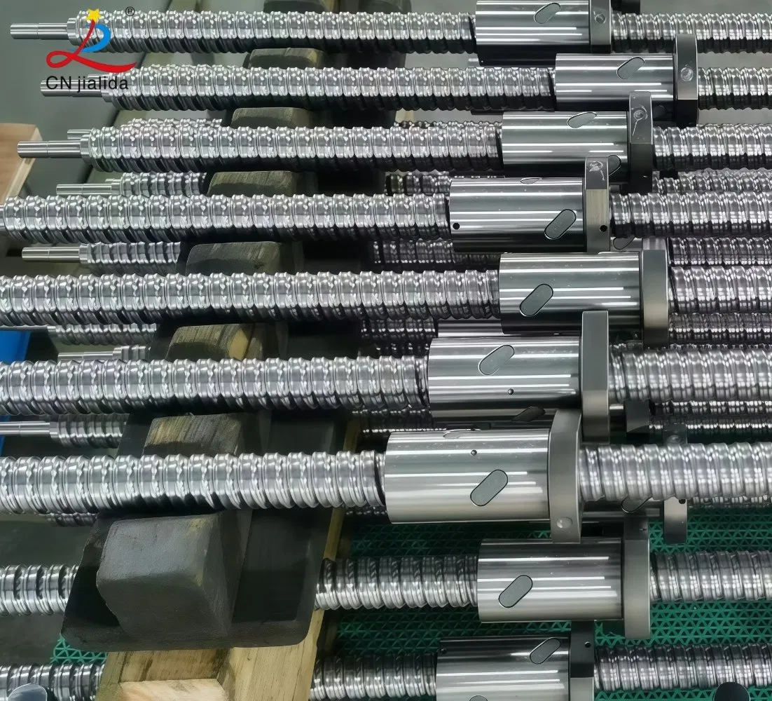 Ballscrew Assembly Linear Motion Manufacturer C5 C7 Precision Rolled Ground Ball Screw (4mm-100mm) with Nut Tbi Size Miniature/Big Lead for CNC Router