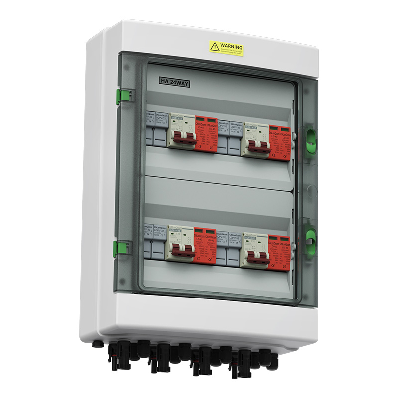 1/2/3/4 Strings Array 16A 500V 1000V 1500V DC Solar PV Combiner Box for Solar System