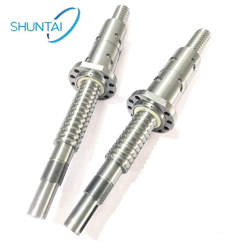 Factory Custom Stainless Steel Lead Screw C3/C5/C7 High Precision Double Nut Ball Screw Sfu Dfu Sfs Sfy Sfe Sfi Rolled Ground Ballscrew Assembly for CNC Machine