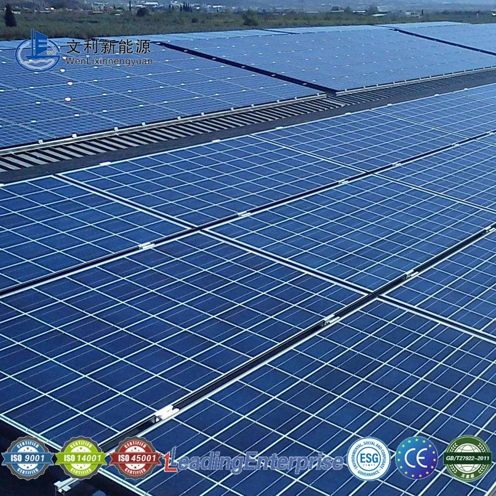 Factory Direct Ballasted Flat Roof Solar Bracket Racking System Solar Flat Roof Mount Solar Panels Support Brackets