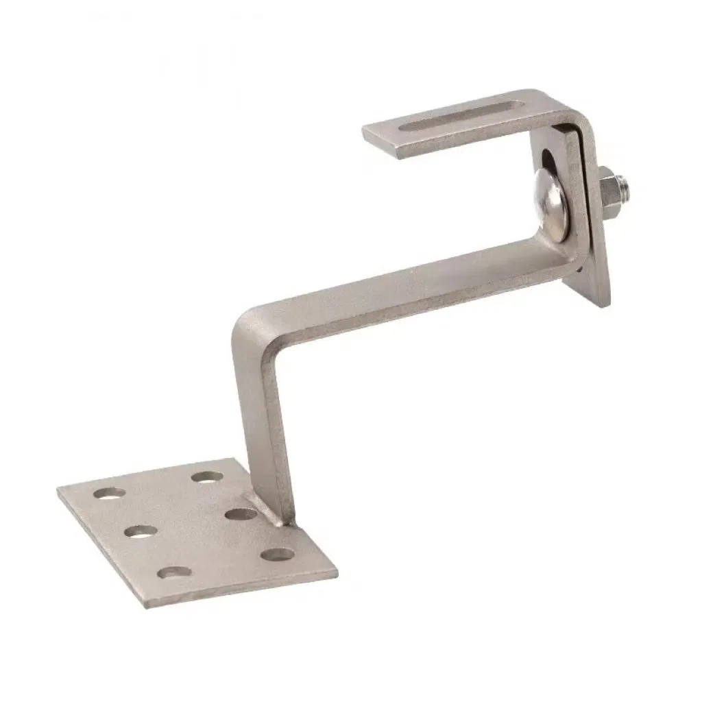 Stainless Steel Adjustable Solar Roof Hook Accessories Photovoltaic Support