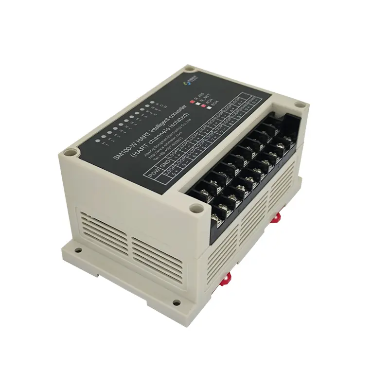 China 8-channel HART to MODBUS RS485 protocol converter, Modbus-TCP gateway SM100-W Songmao Manufacturers, Suppliers