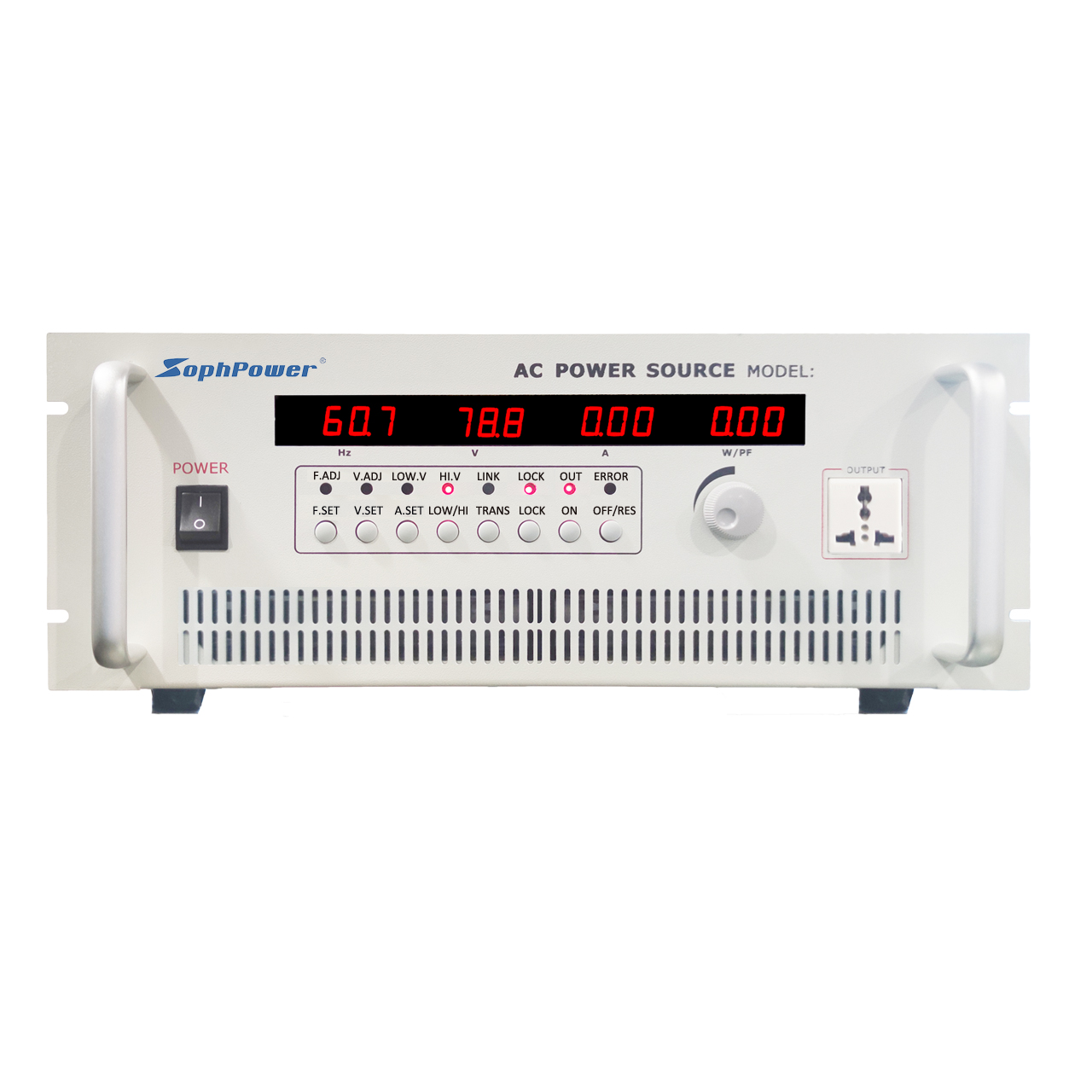 Single Phase 15kVA AC Power Source Ac Variable Frequency Converter AC Power Supply