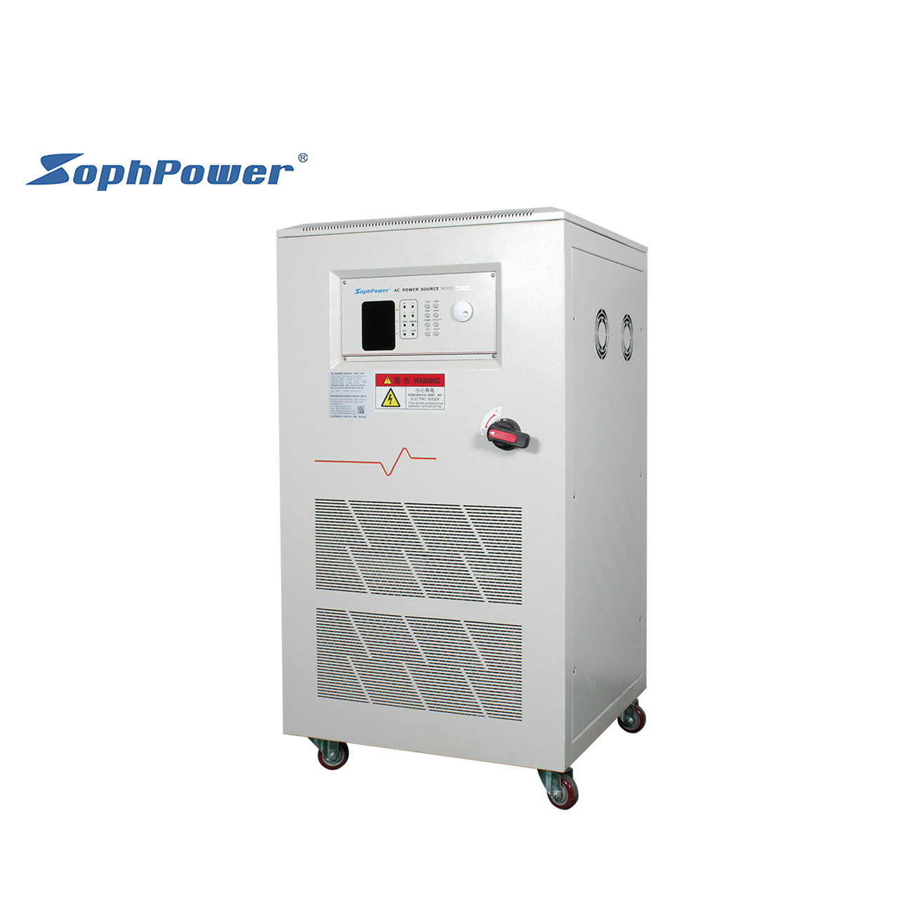 Adjustable 40-400hz Ac Power Supply 45kva Frequency Converter for Monitor test