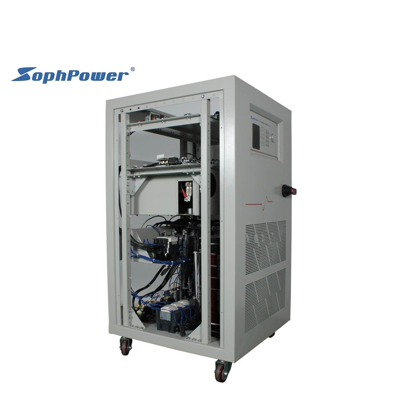 60kVA Three Phase Frequency Converter Ac Power Source Sophpower AFC-360