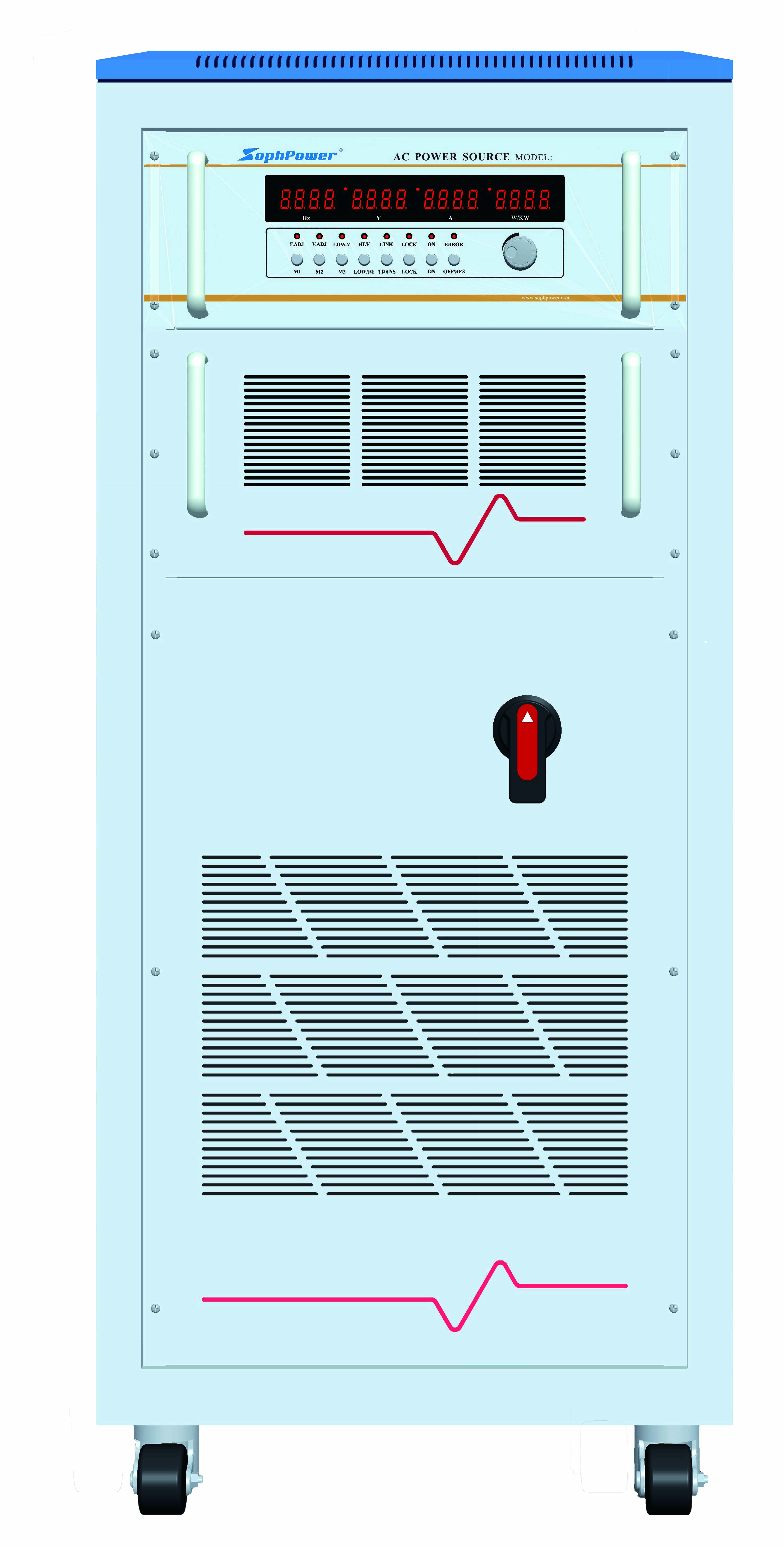 Single Phase 30kVA AC Power Source Frequency Converter AC Power Supply