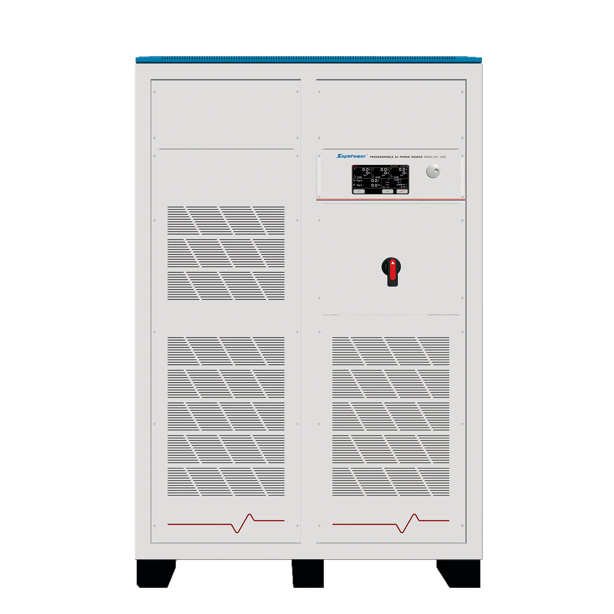 Three Phase  120kVA Programmable AC Power Supply 45Hz-400Hz Variable Frequency AC Power Source