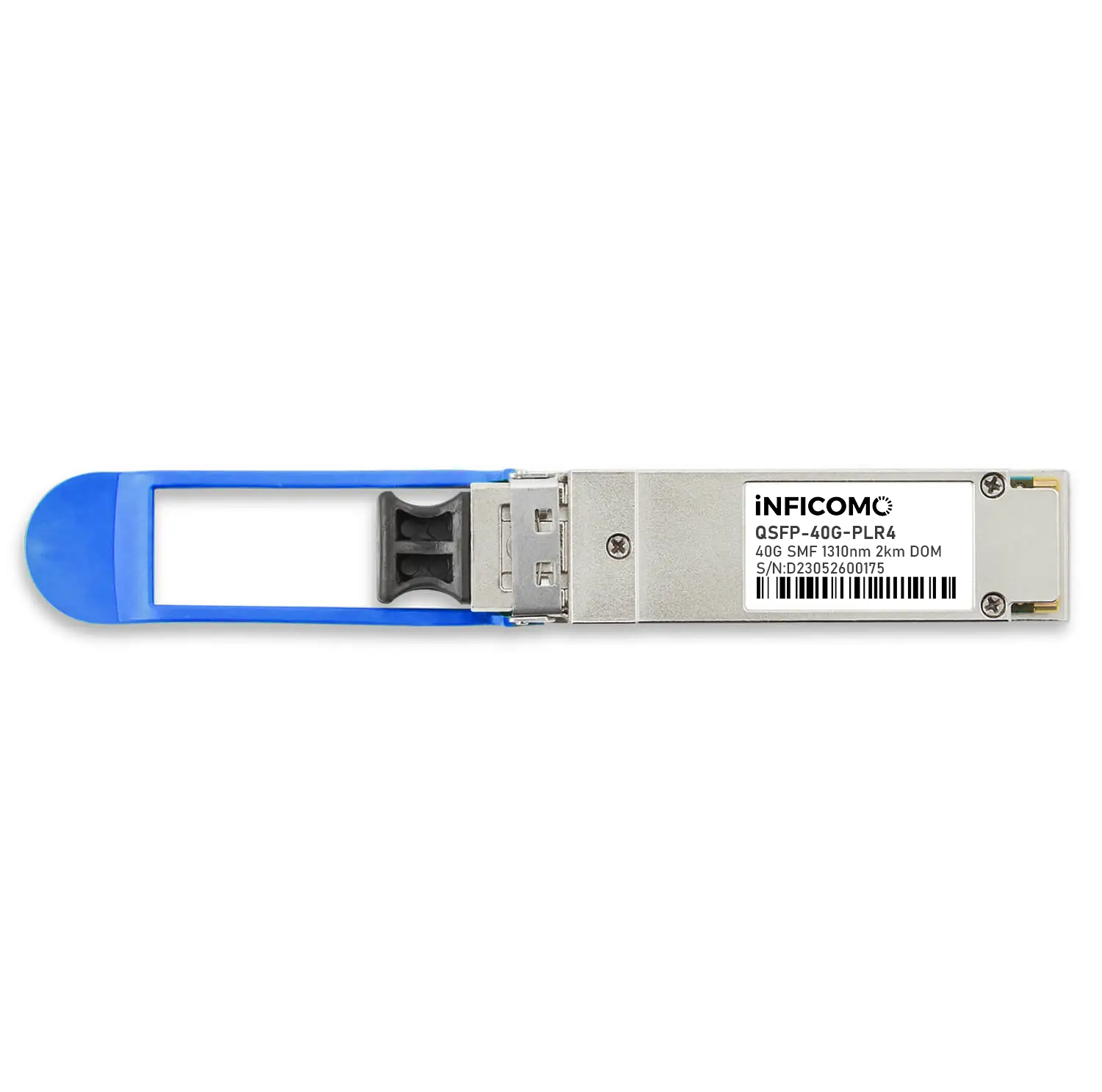 QSFP+ 44.6Gbps 40G PLR4 Optical Transceiver Module 1310nm 2km DOM MPO-12 SMF Fiber Optic Transceivers