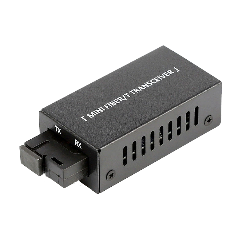 MINI Media Converter 1G Gigabit 10/1000M Base 1SC Fiber Port 1 RJ45 Ethernet Optical Fiber HTB Media Converter Switch