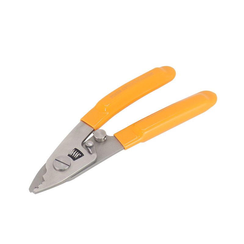 Extremely Durable CFS-3 Fiber Optic Miller Clamp 3 Hole Fiber Stripping Tool CFS-3 Optical Drop Cable Stripper