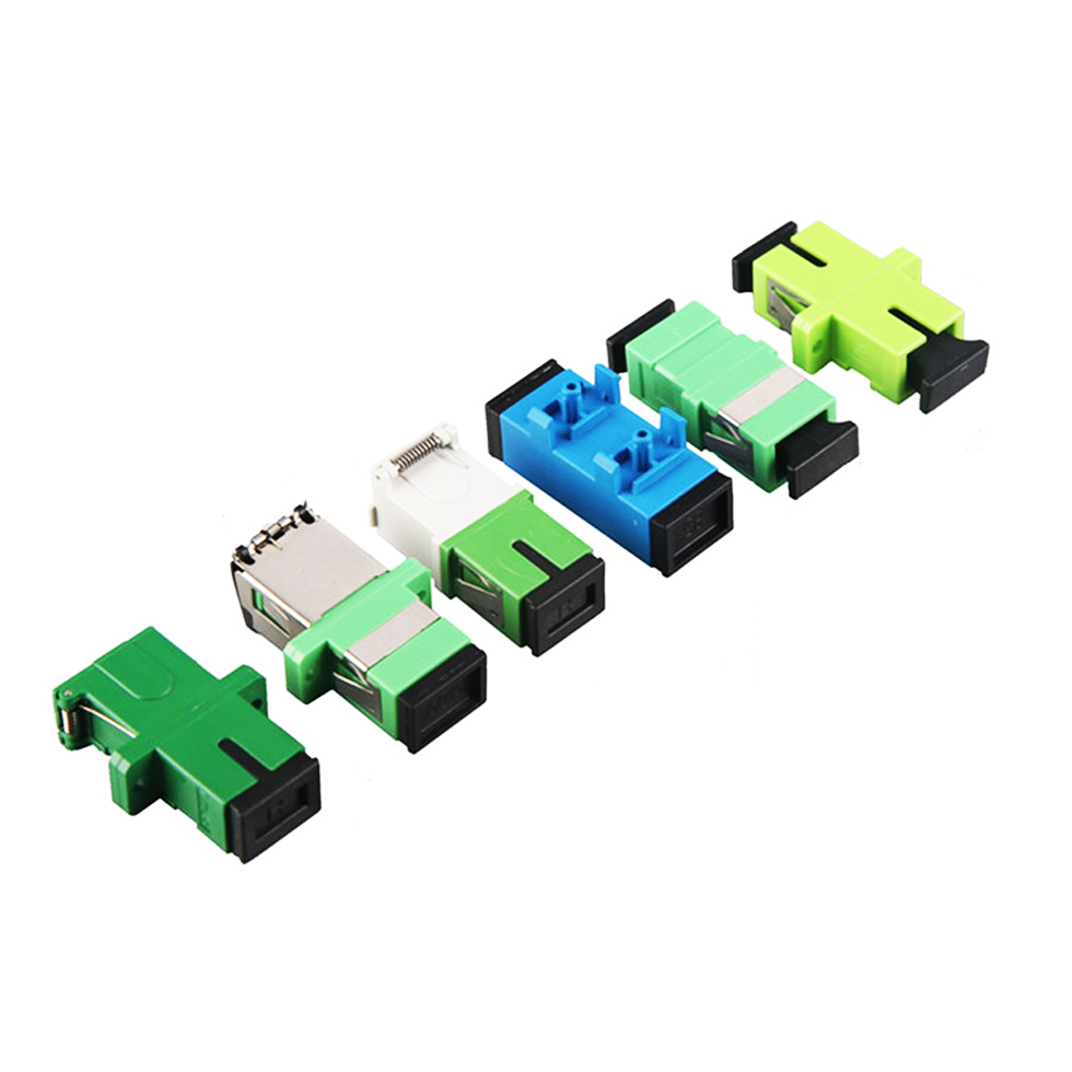 Fiber Optic APC/UPC FC/LC/SC/ST Male/Female Adapter Single-mode Fiber Optic Coupler for FTTX Networks