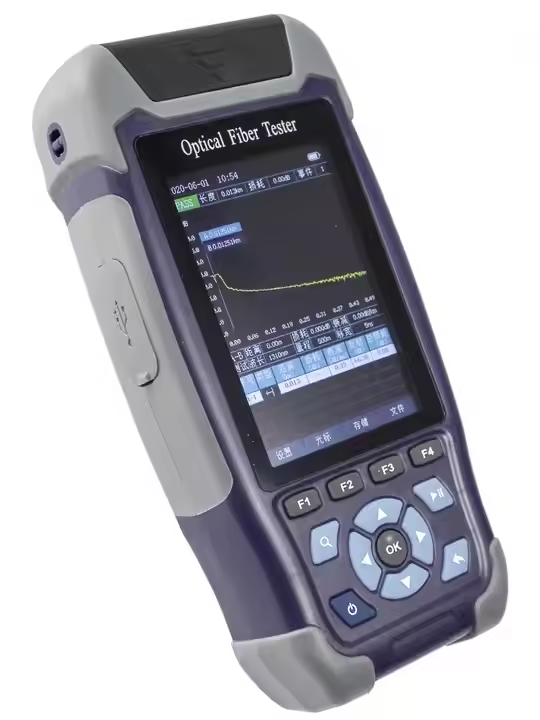 Mini NK3200 Hand-held Fiber Fusion Splicer OTDR DC12V 18-Month Warranty Multifunction Event Map Similar EXFO 24/22dB 1310/1550nm