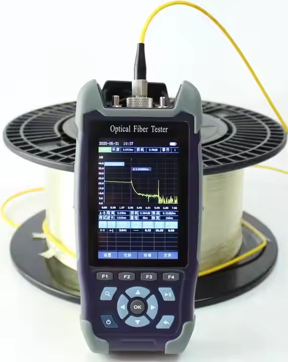 Mini NK3200 Hand-held Fiber Fusion Splicer OTDR DC12V 18-Month Warranty Multifunction Event Map Similar EXFO 24/22dB 1310/1550nm