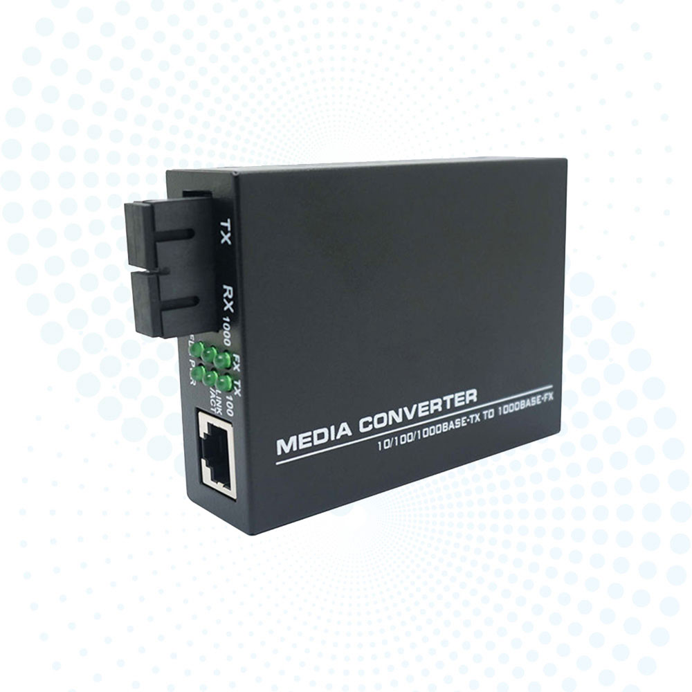 10/100/1000M Fiber Optic Transceivers 850nm 550m Multimode SC/FC/ST SC UPC Connector