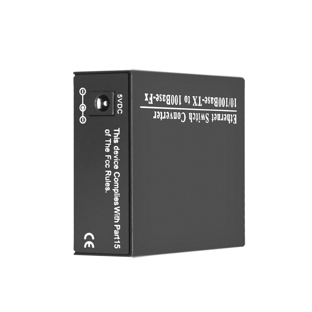Factory Outlet Unmanaged 10/100Mbps Fiber Switch 2 Electrical Ports 1 Optical Simplex Media Converter for Video Surveillance