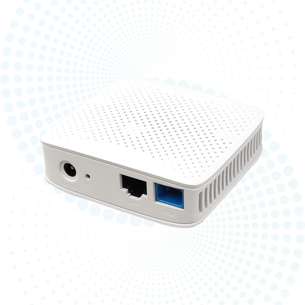 Stable 1GE XPON ONU Bridge Mode Fiber Optic ONT Compatible with Huawei ZTE Fiberhome OLT