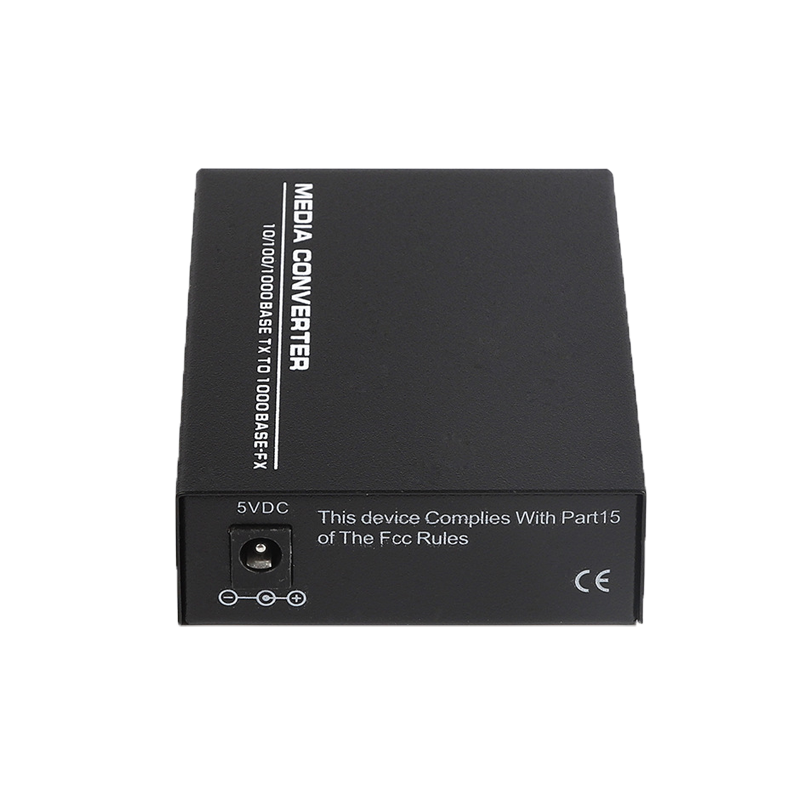 Fiber Optic Media Converter Rear Display