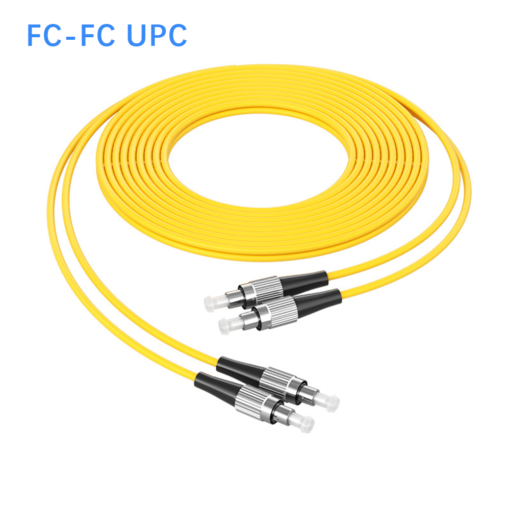 OEM Single-Mode Dual-Core Optical Fiber Patch Cord Interface SC/LC/ST/FC Fiber Optic Patch Cord