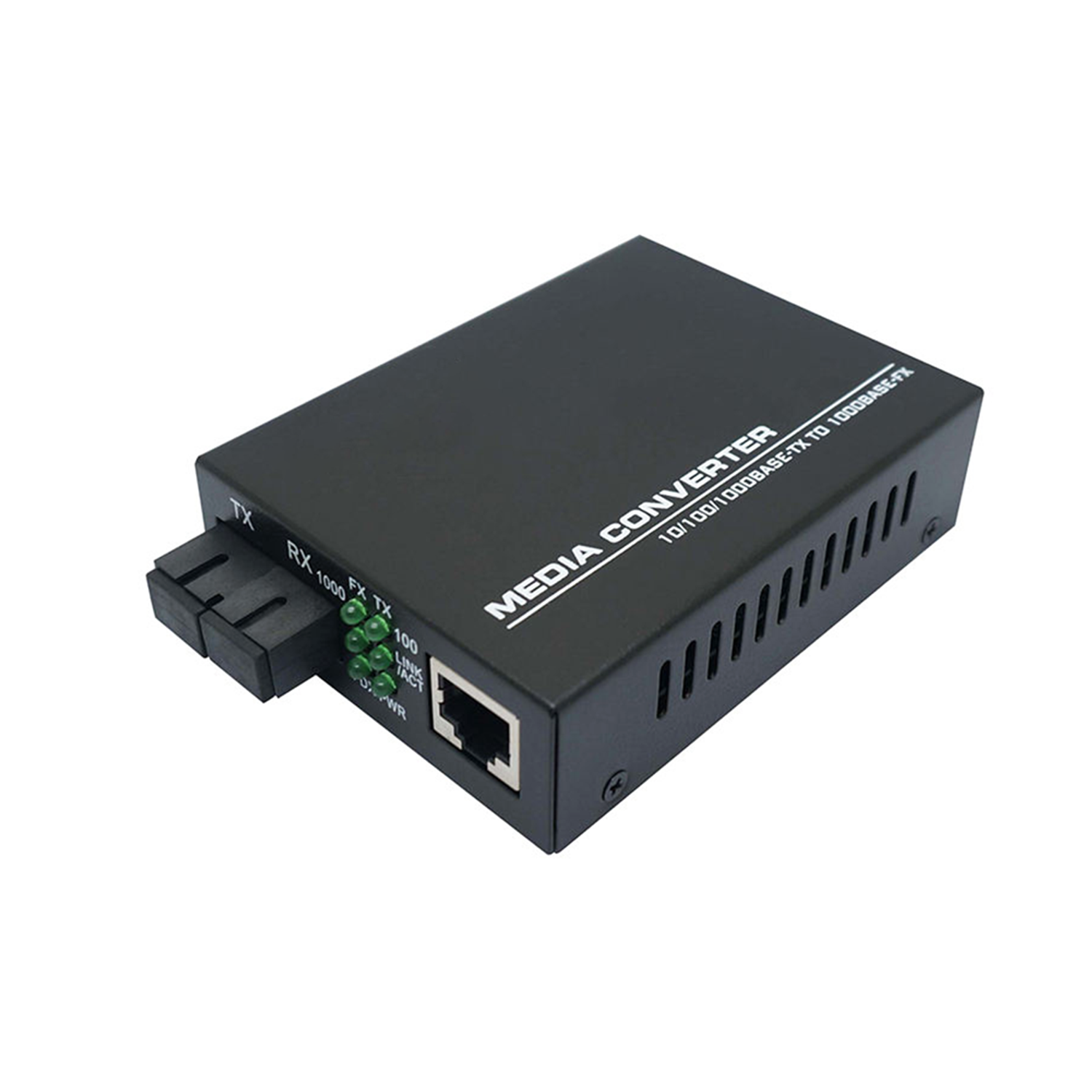 Gigabit Optical Converter 10/100/1000M 20KM Single Mode Dual Fiber Media Converter