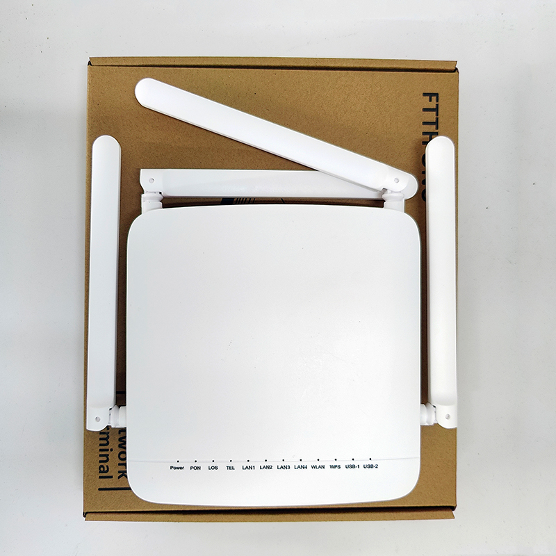 F680 Dual Band XPON ONT 4GE+Voice+USB WiFi Fiber Router for ISP Broadband Network
