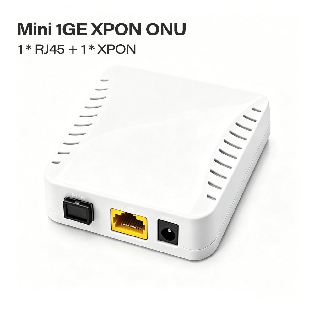 HG1001 Stable 1GE XPON ONU Modem De Fibra Optica for LatAm ISP Compatible with Huawei ZTE OLT