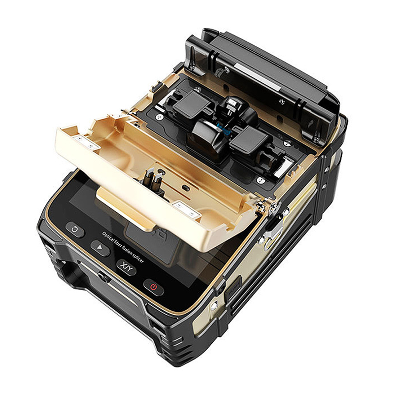 Signal Fire AI-8C Fiber Fusion Splicer with Six Motors Auto Focus 8-Second Splicing for FTTH Projects