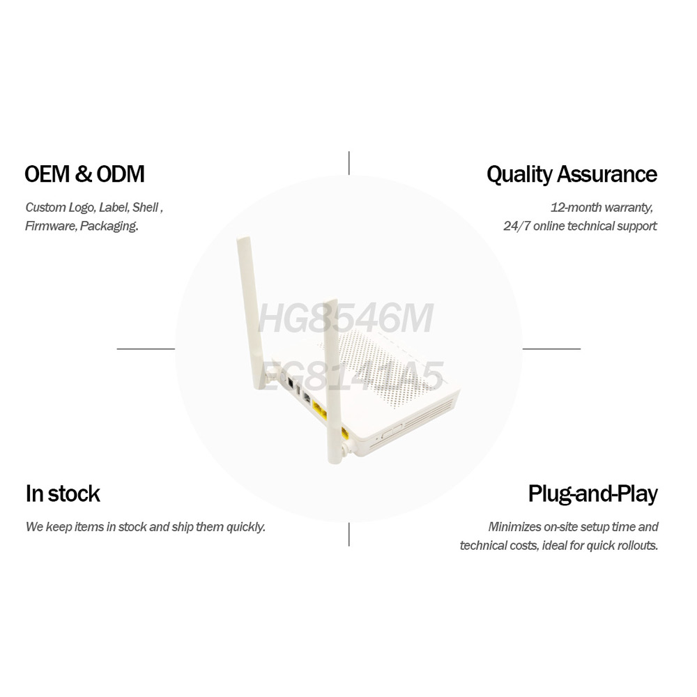 Stable Supply EG8141A5 HG8546M EPON XPON Router Wifi ONT Compatible Various Brands 1GE 3FE 1TEL USB HG8546M GPON ONU