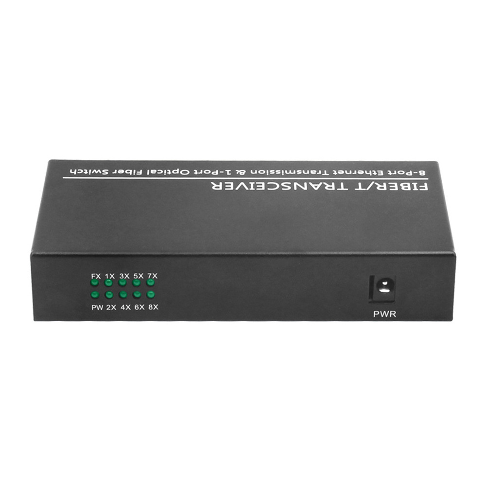 Factory Price Inficomo 1FX 8TX Gigabit Fiber to Ethernet Converter 20km SC 10/100/1000Mbps CE Certified