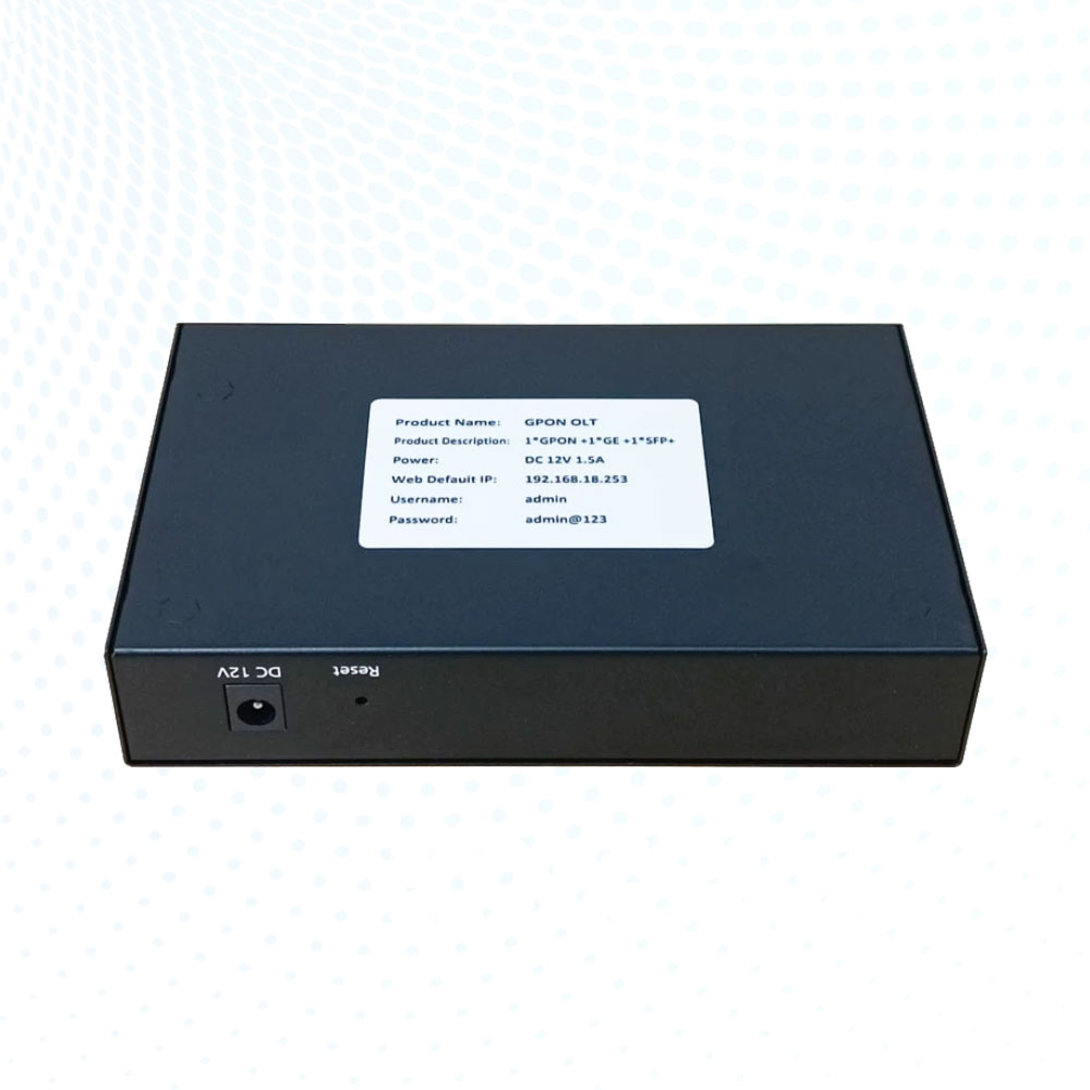 Mini GPON OLT 1 Port Fiber OLT for FTTH ISP and Telecom Operators
