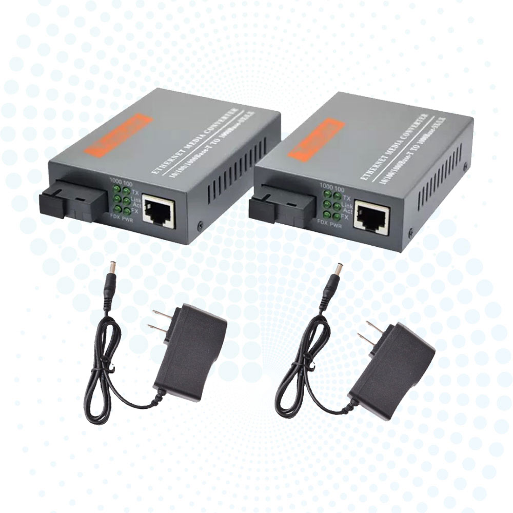 Gigabit Fiber Converter HTB-GS-03/AB 10/100/1000M 20KM Fiber Media Converter HTB-GS03-20AB