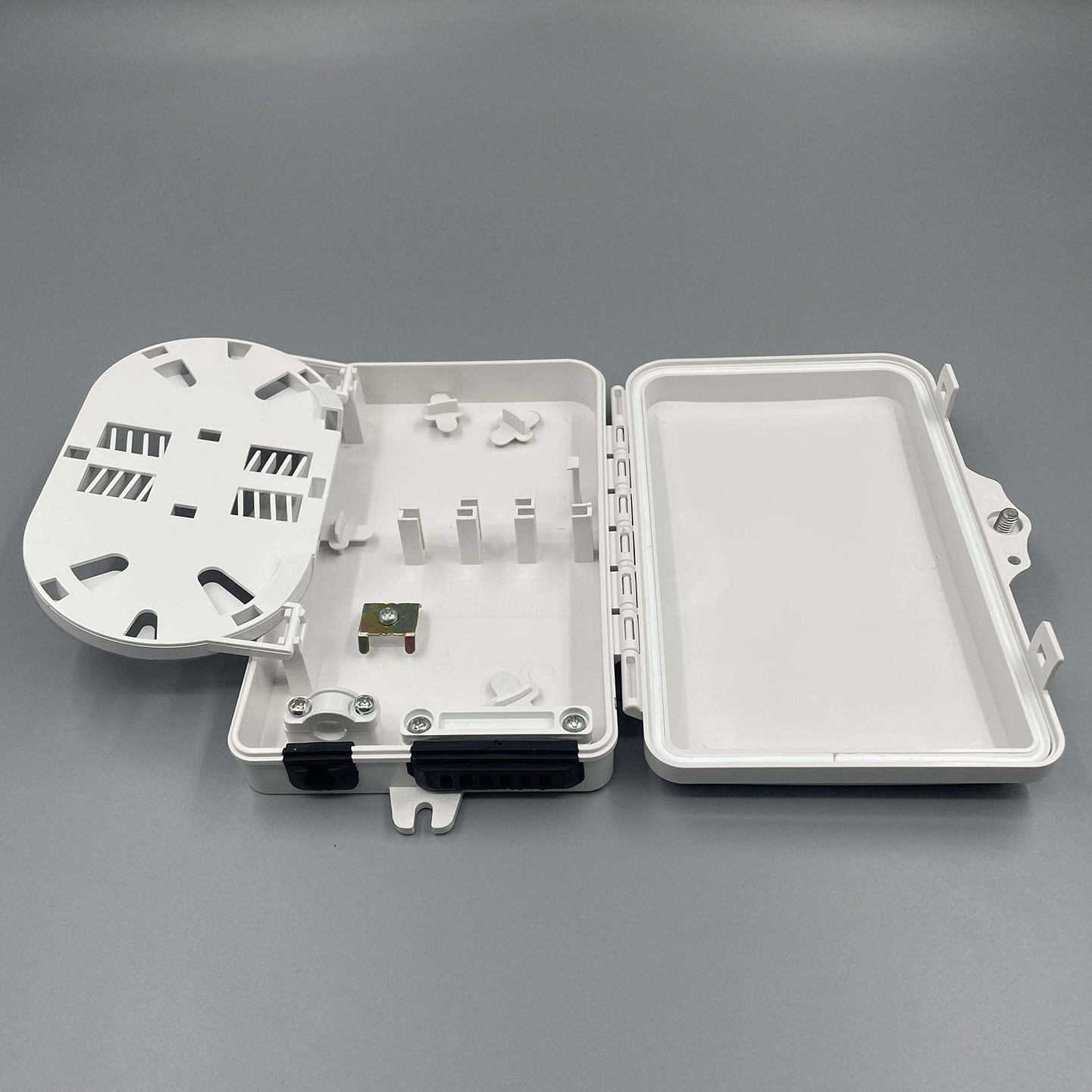 FTTH FAT-4 Port IP66 Waterproof 4 Cores Fiber Optic Termination Wall Mount Box Fiber Terminal Box Enclosure