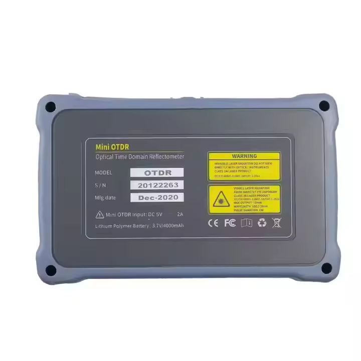 FTTH NK4000D 100km Handheld Multifunction Mini OTDR 1310/1550nm Fiber Optic Tester G.652 SM FC/UPC Connector 173x109x45mm 0.5kg