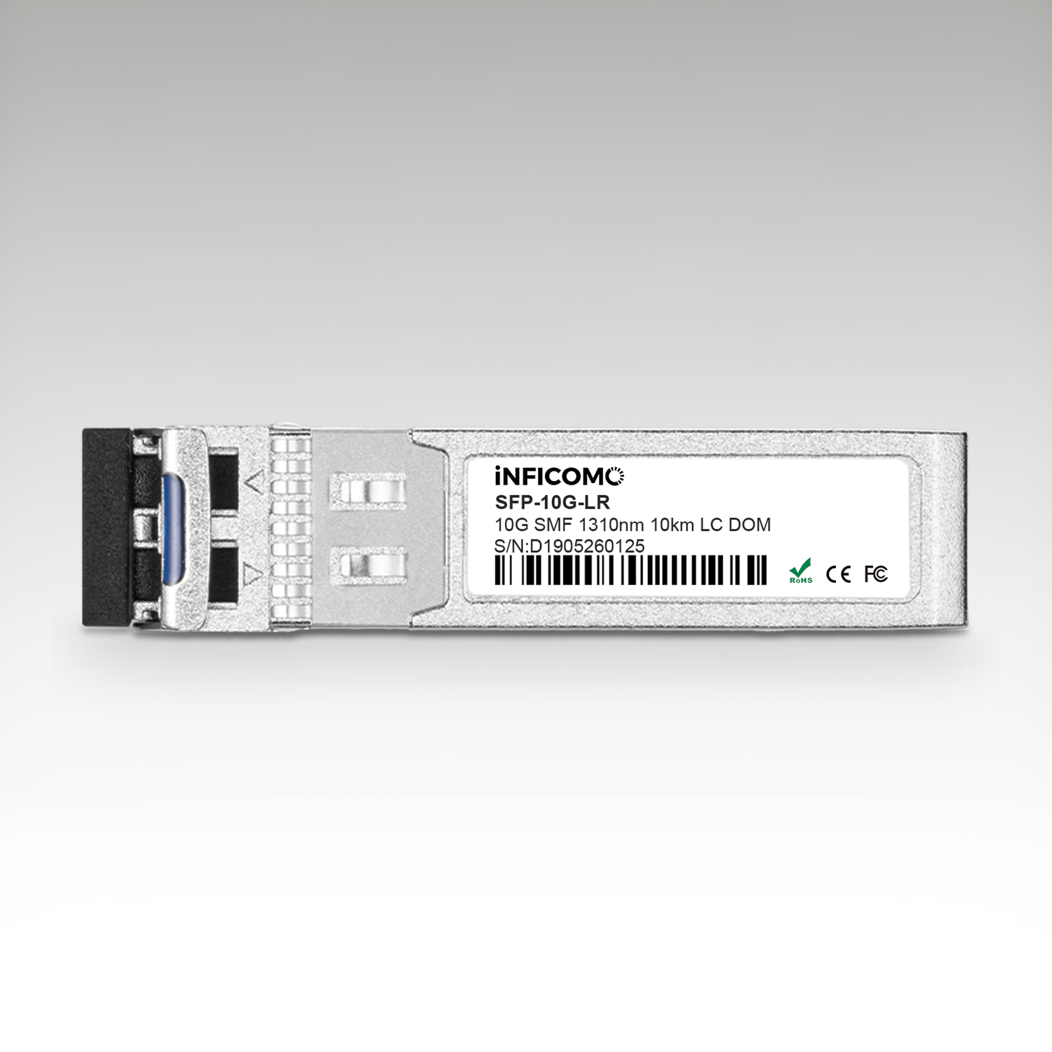 Small MOQ 10GBASE-LR SFP+ 1310nm 10km Duplex LC Fiber Optical Transceiver Module
