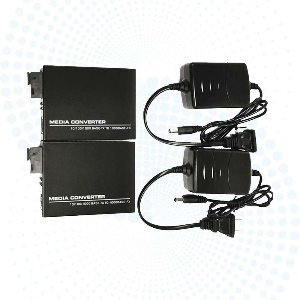Reliable Quality Media Converter 10/100/1000mbps Single Mode Single Fiber SC to RJ45 Fiber Media Converter