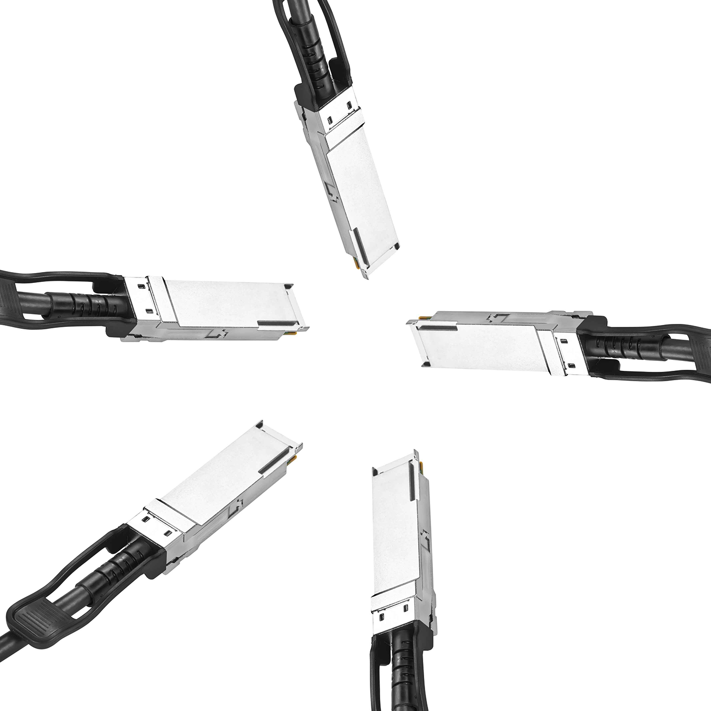 40G QSFP+ DAC Direct Attach Copper Passive Cable 1m/3m/5m Lengths Customizable Fiber Optic Wired LAN