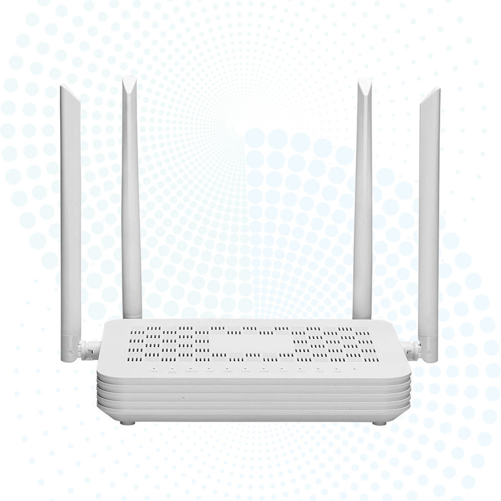 AX3000 WiFi 6 XPON ONU 4GE POTS USB Fiber ONT Modem for Huawei ZTE OLT
