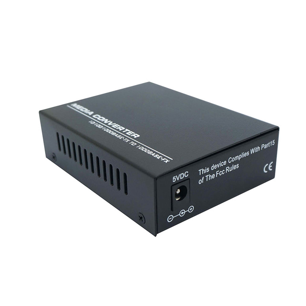 Gigabit Ethernet 10/100/1000M SFP Port Optical Fiber Media Converter