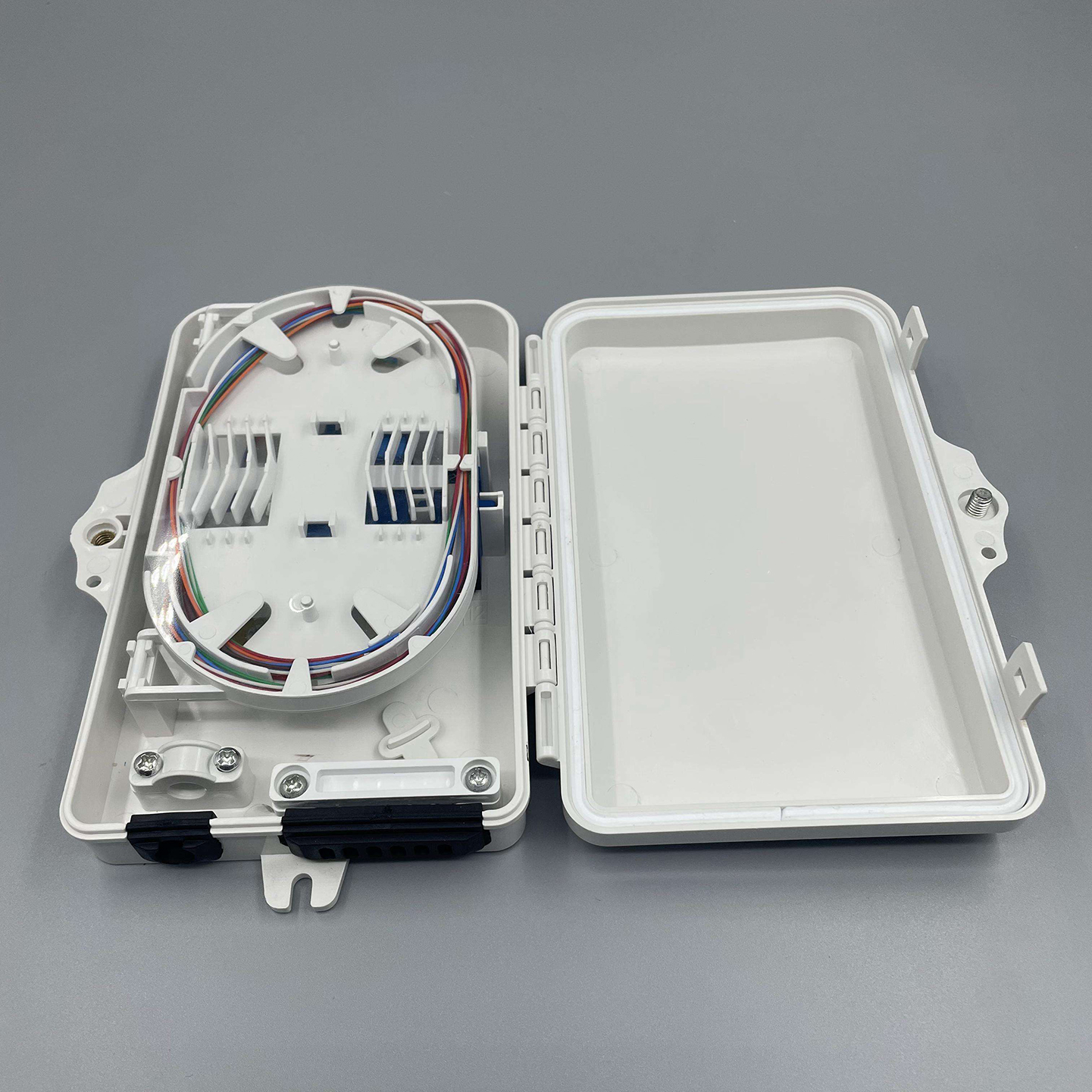 FTTH FAT-4 Port IP66 Waterproof 4 Cores Fiber Optic Termination Wall Mount Box Fiber Terminal Box Enclosure