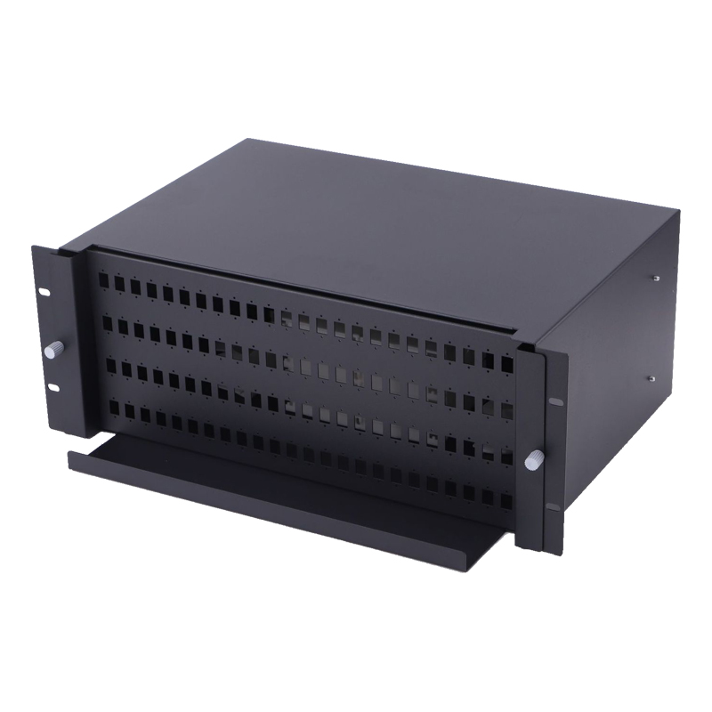 12 24 48 96 Core Optic Fiber ODF 144 Ports SC LC FC ST Rack Mount Splicing Fiber Optical Patch Panel