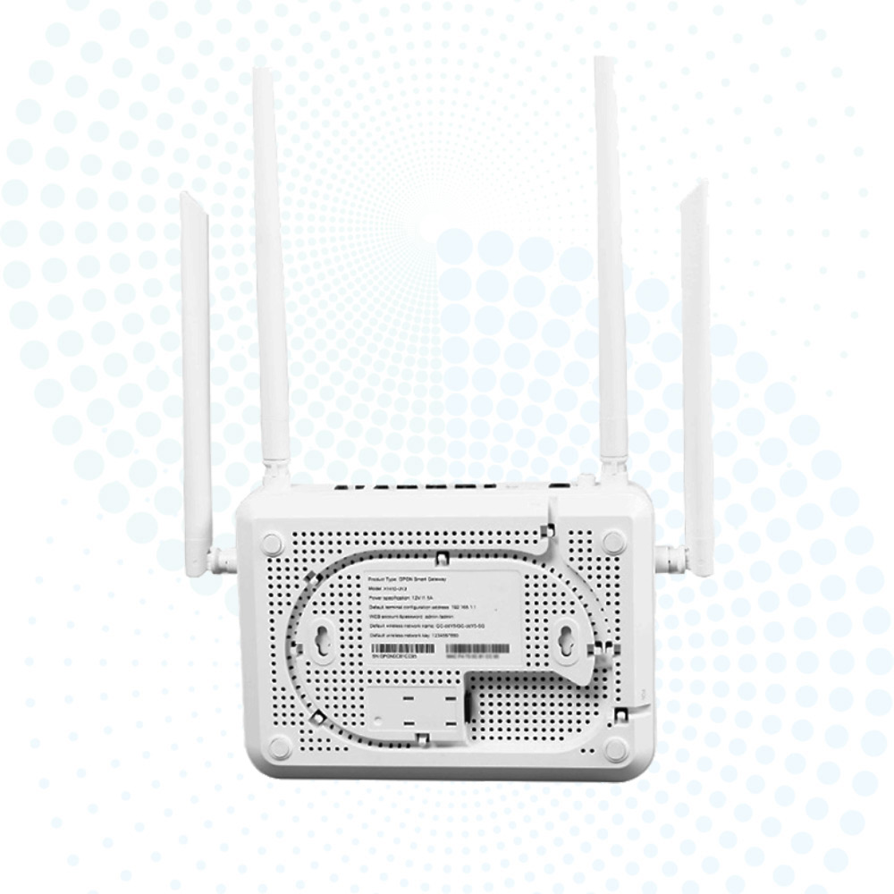 Dual Band WIFI5 4GE+1USB+WiFi5 4 Port ONU AC1200 GPON EPON FTTH INFICOMO X2004