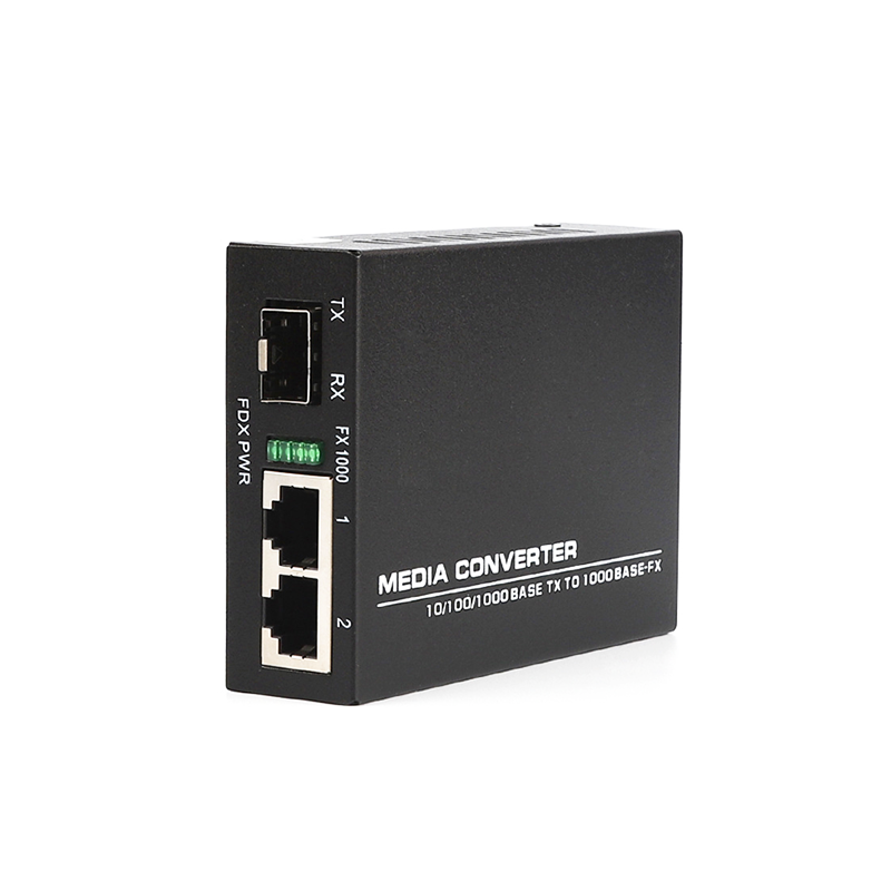 High Quality Media Converter SFP 1000Mbps Gigabit Fiber Optic Media Converter SFP
