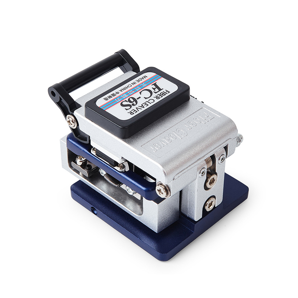 FTTH Fiber Optic Tool Kit INFICOMO KLS-01 with FC-6S Cleaver Visual Fault Locator Alcohol Bottle More 36 Month Warranty